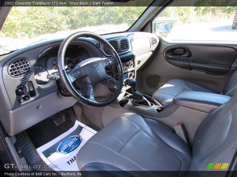 Onyx Black / Dark Pewter 2002 Chevrolet TrailBlazer LTZ 4x4