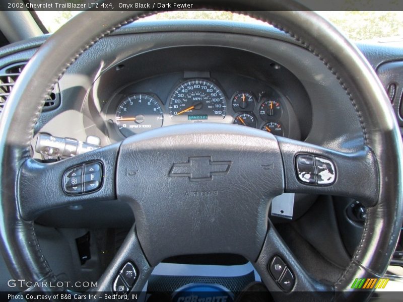 Onyx Black / Dark Pewter 2002 Chevrolet TrailBlazer LTZ 4x4