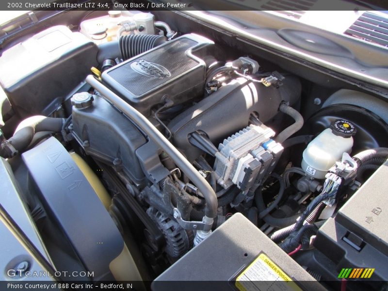 Onyx Black / Dark Pewter 2002 Chevrolet TrailBlazer LTZ 4x4