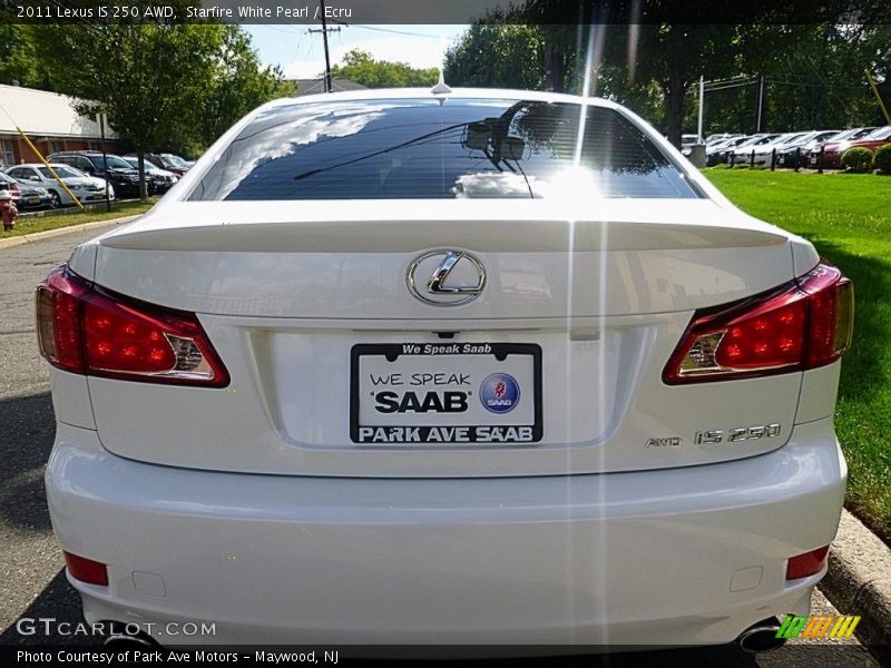 Starfire White Pearl / Ecru 2011 Lexus IS 250 AWD