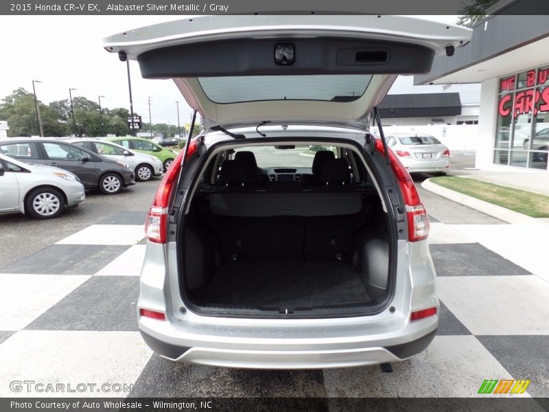 Alabaster Silver Metallic / Gray 2015 Honda CR-V EX