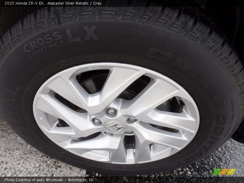 Alabaster Silver Metallic / Gray 2015 Honda CR-V EX