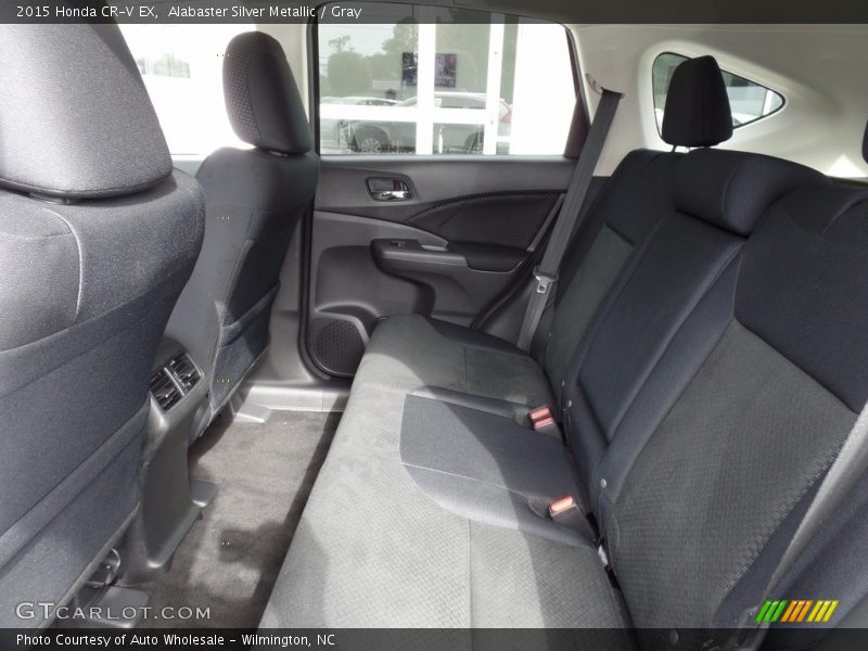 Alabaster Silver Metallic / Gray 2015 Honda CR-V EX