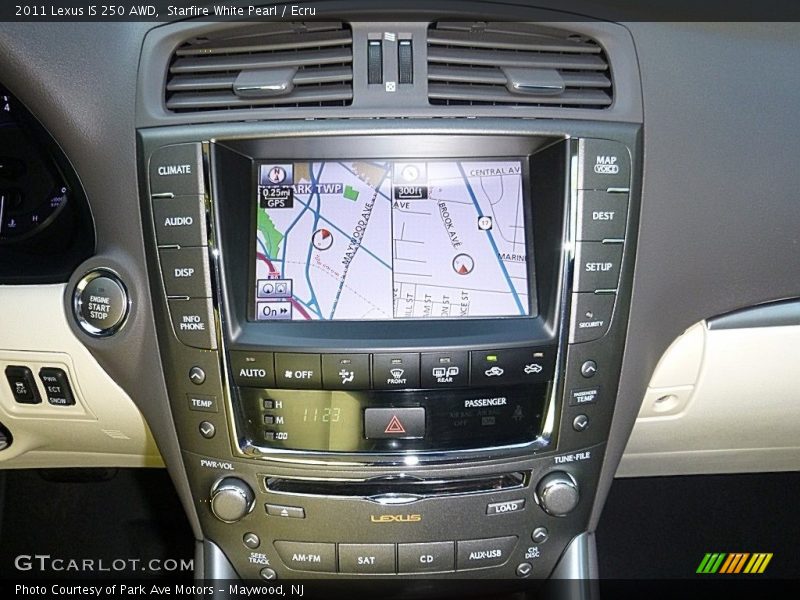 Starfire White Pearl / Ecru 2011 Lexus IS 250 AWD