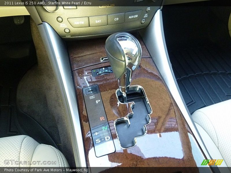 Starfire White Pearl / Ecru 2011 Lexus IS 250 AWD