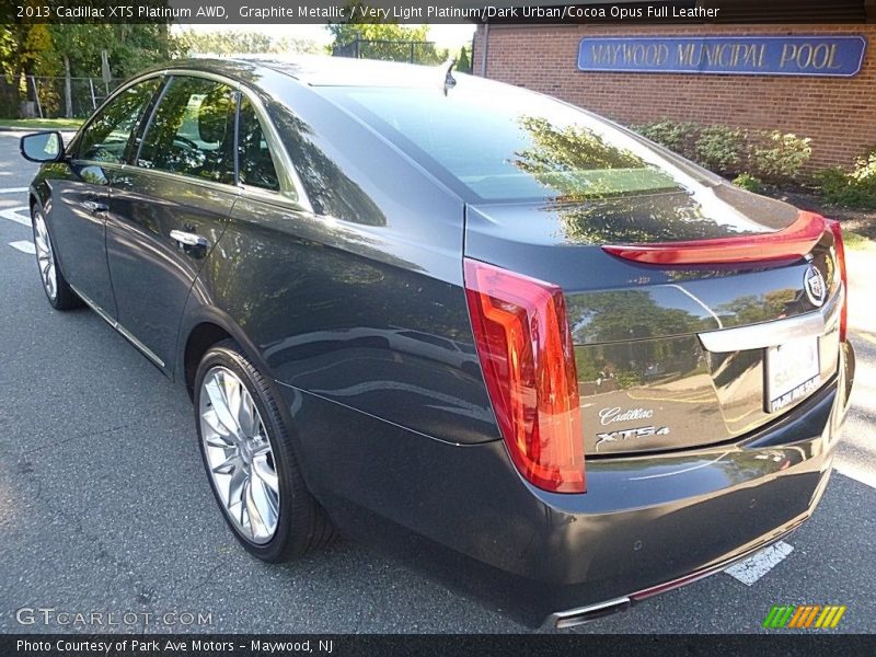 Graphite Metallic / Very Light Platinum/Dark Urban/Cocoa Opus Full Leather 2013 Cadillac XTS Platinum AWD