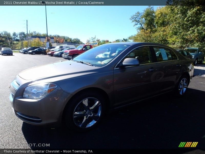 Mocha Steel Metallic / Cocoa/Cashmere 2011 Chevrolet Malibu LT