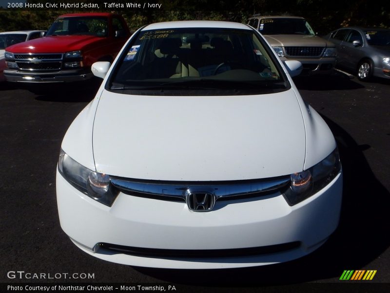 Taffeta White / Ivory 2008 Honda Civic Hybrid Sedan