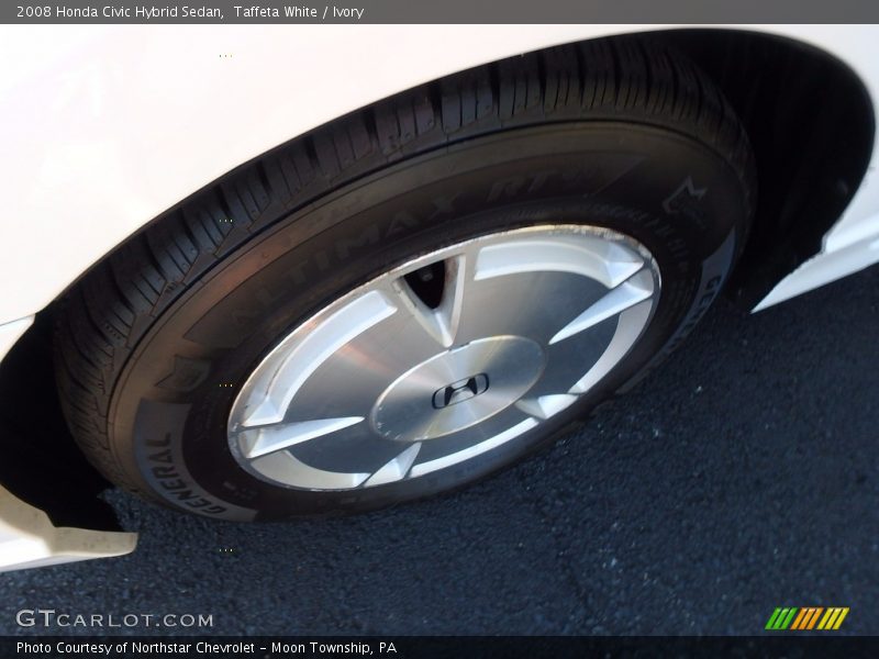 Taffeta White / Ivory 2008 Honda Civic Hybrid Sedan