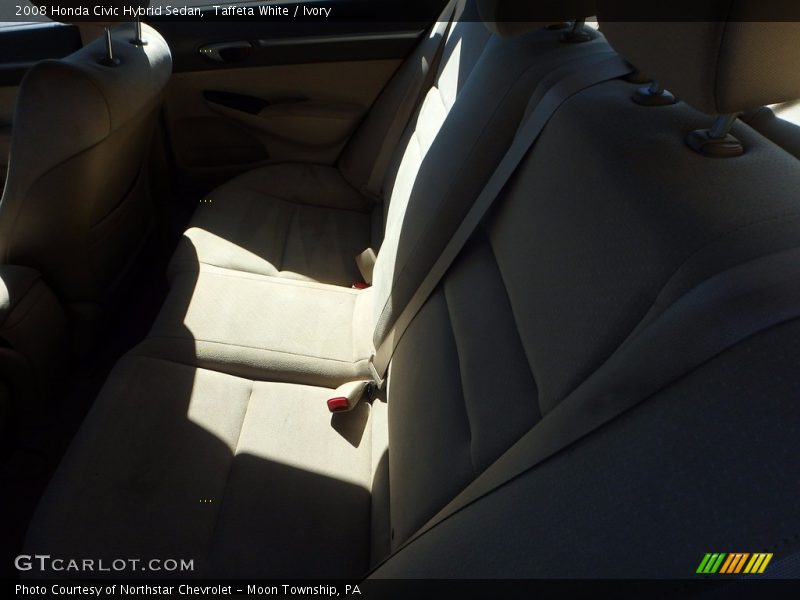 Taffeta White / Ivory 2008 Honda Civic Hybrid Sedan