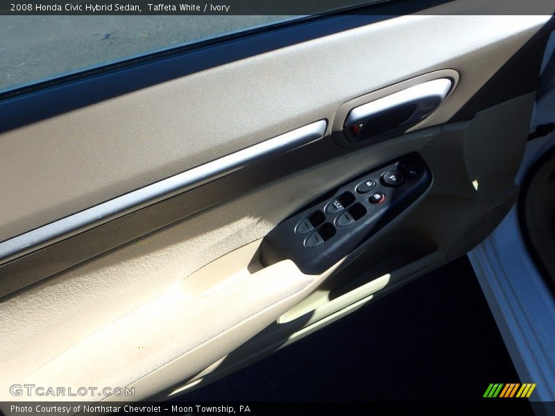 Taffeta White / Ivory 2008 Honda Civic Hybrid Sedan