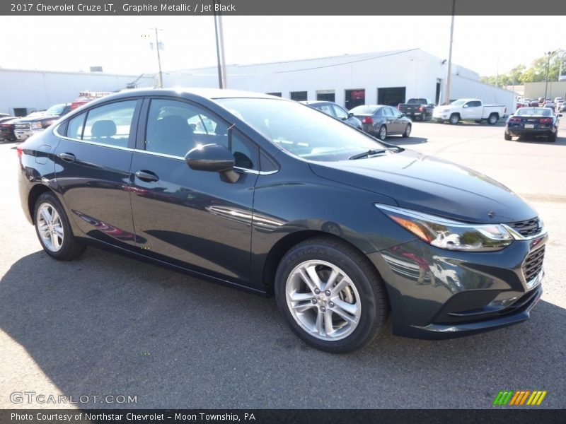Graphite Metallic / Jet Black 2017 Chevrolet Cruze LT