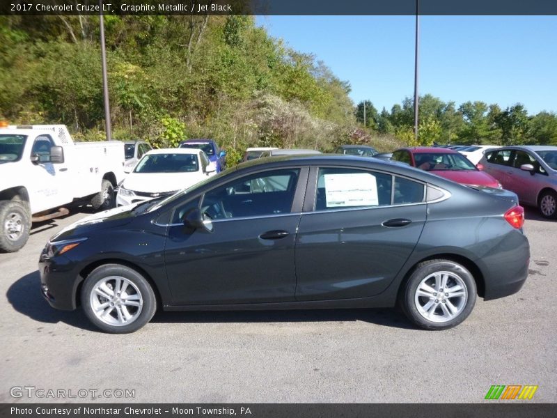 Graphite Metallic / Jet Black 2017 Chevrolet Cruze LT