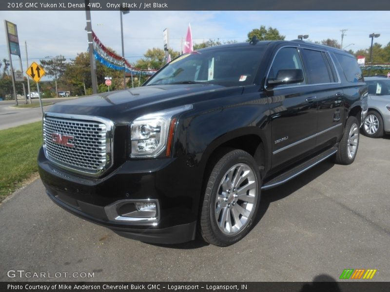 Onyx Black / Jet Black 2016 GMC Yukon XL Denali 4WD