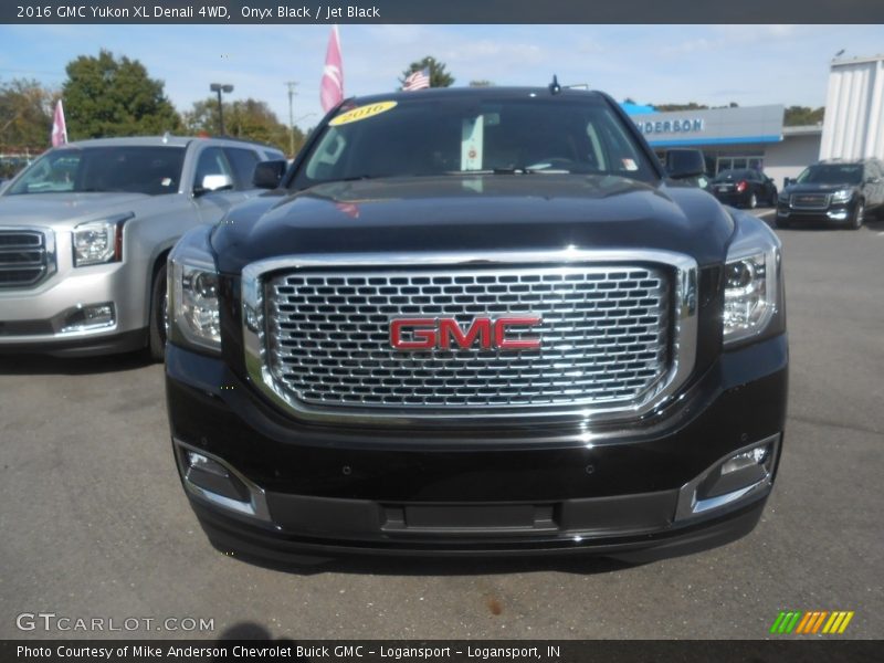 Onyx Black / Jet Black 2016 GMC Yukon XL Denali 4WD