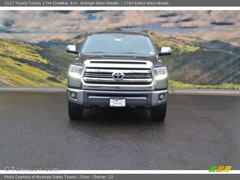 Midnight Black Metallic / 1794 Edition Black/Brown 2017 Toyota Tundra 1794 CrewMax 4x4