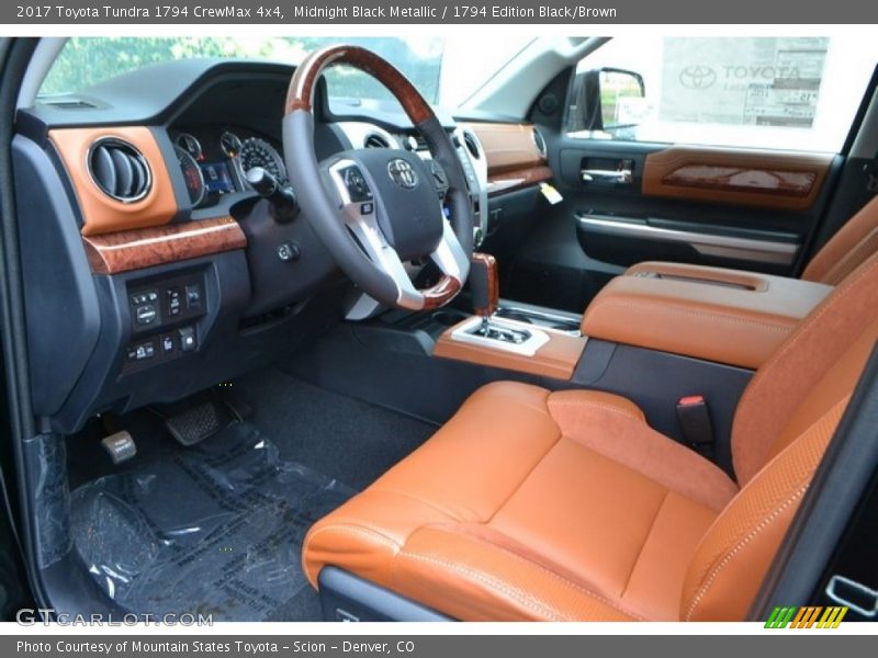  2017 Tundra 1794 CrewMax 4x4 1794 Edition Black/Brown Interior
