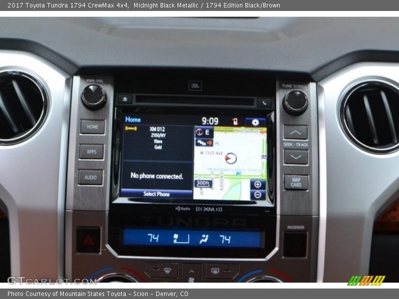 Midnight Black Metallic / 1794 Edition Black/Brown 2017 Toyota Tundra 1794 CrewMax 4x4
