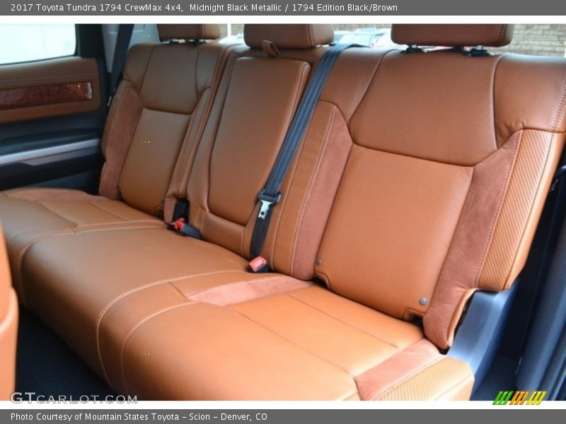 Midnight Black Metallic / 1794 Edition Black/Brown 2017 Toyota Tundra 1794 CrewMax 4x4