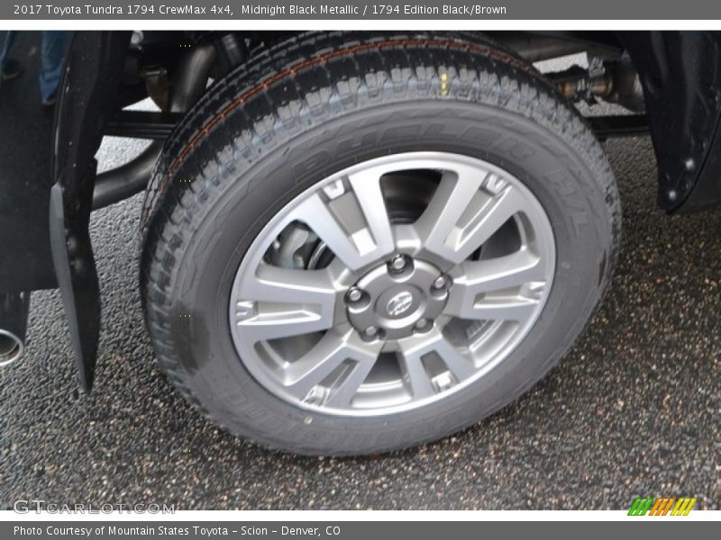 Midnight Black Metallic / 1794 Edition Black/Brown 2017 Toyota Tundra 1794 CrewMax 4x4