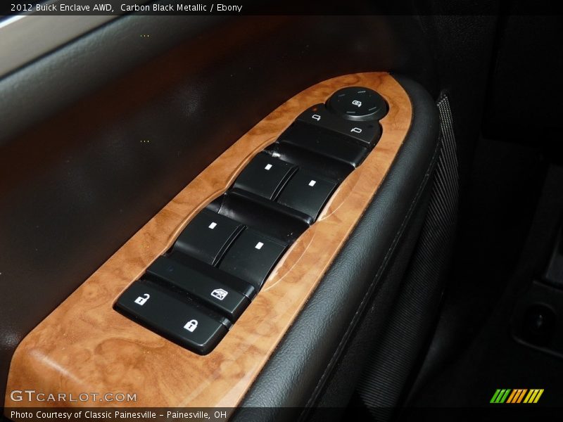 Carbon Black Metallic / Ebony 2012 Buick Enclave AWD