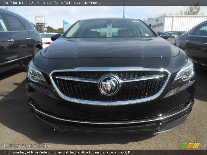 Ebony Twilight Metallic / Ebony 2017 Buick LaCrosse Preferred