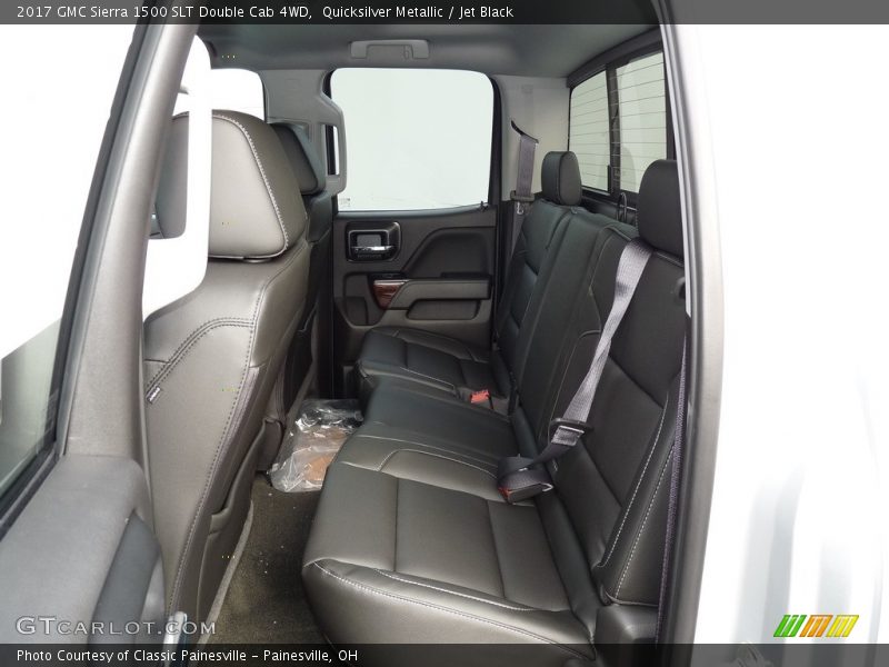 Rear Seat of 2017 Sierra 1500 SLT Double Cab 4WD