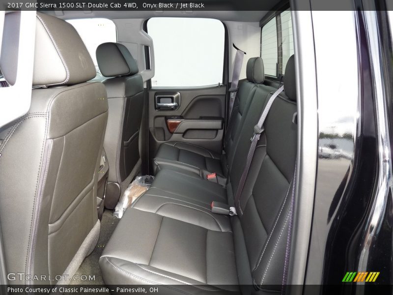 Rear Seat of 2017 Sierra 1500 SLT Double Cab 4WD