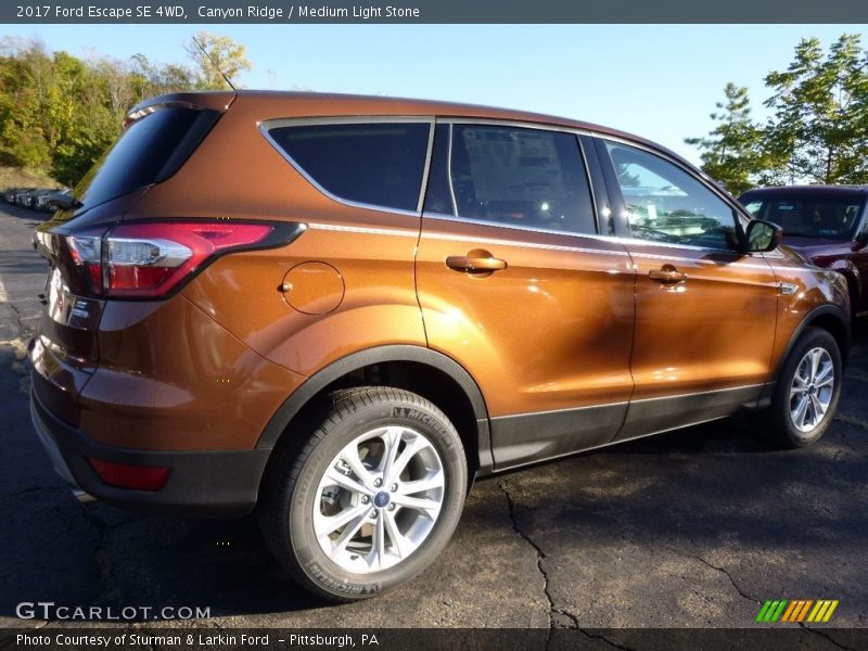 Canyon Ridge / Medium Light Stone 2017 Ford Escape SE 4WD