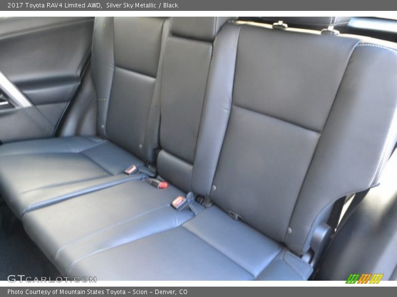 Silver Sky Metallic / Black 2017 Toyota RAV4 Limited AWD