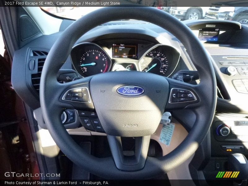 Canyon Ridge / Medium Light Stone 2017 Ford Escape SE 4WD