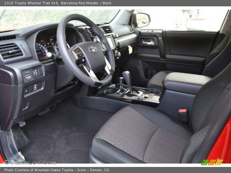 Barcelona Red Metallic / Black 2016 Toyota 4Runner Trail 4x4