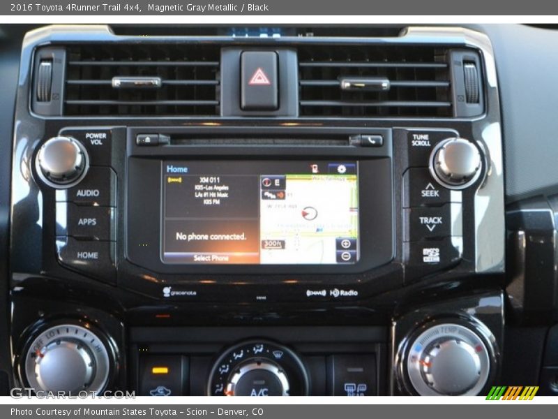 Magnetic Gray Metallic / Black 2016 Toyota 4Runner Trail 4x4