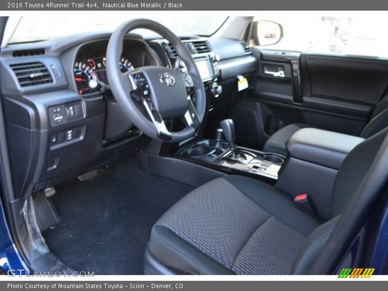 Nautical Blue Metallic / Black 2016 Toyota 4Runner Trail 4x4