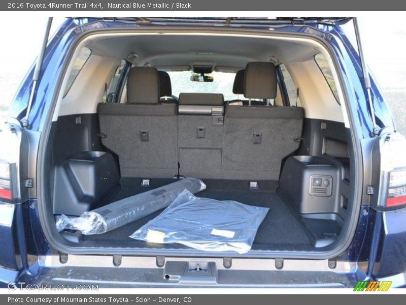 Nautical Blue Metallic / Black 2016 Toyota 4Runner Trail 4x4