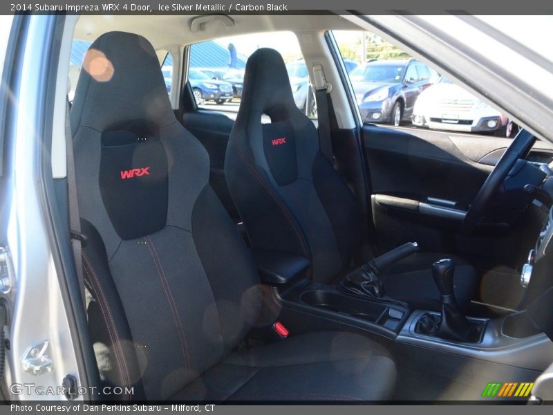 Ice Silver Metallic / Carbon Black 2014 Subaru Impreza WRX 4 Door