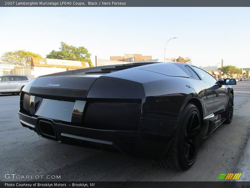 Black / Nero Perseus 2007 Lamborghini Murcielago LP640 Coupe