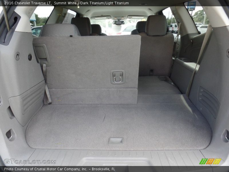 Summit White / Dark Titanium/Light Titanium 2016 Chevrolet Traverse LT