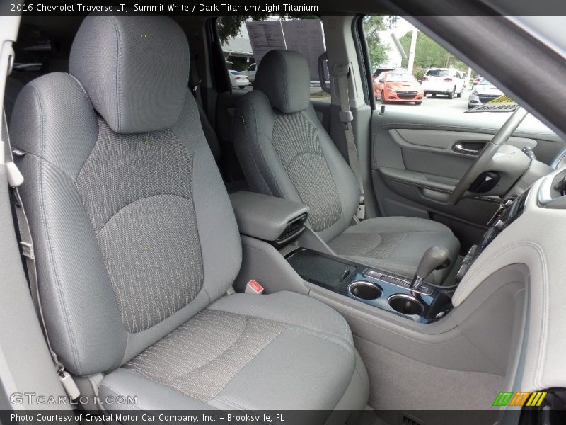 Summit White / Dark Titanium/Light Titanium 2016 Chevrolet Traverse LT