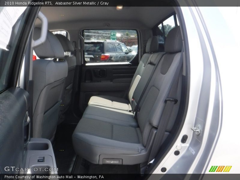 Alabaster Silver Metallic / Gray 2010 Honda Ridgeline RTS
