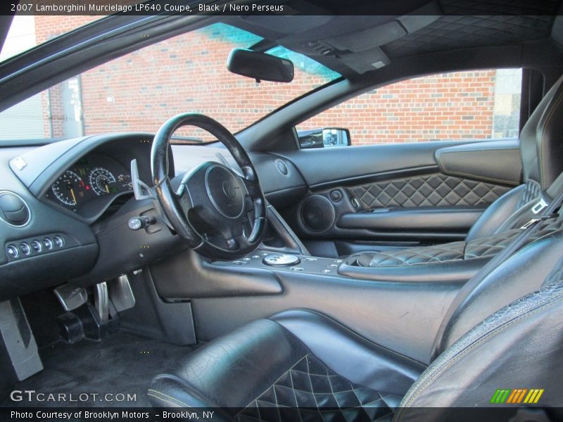  2007 Murcielago LP640 Coupe Nero Perseus Interior