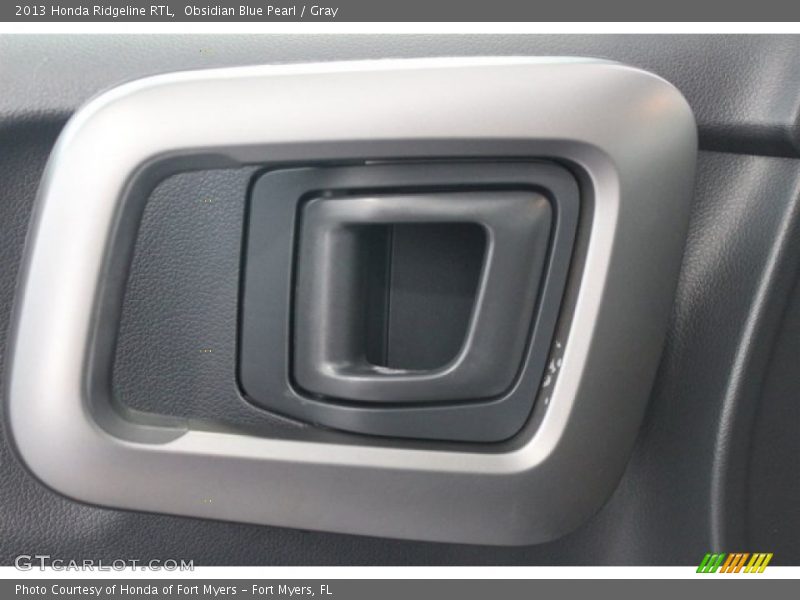 Obsidian Blue Pearl / Gray 2013 Honda Ridgeline RTL