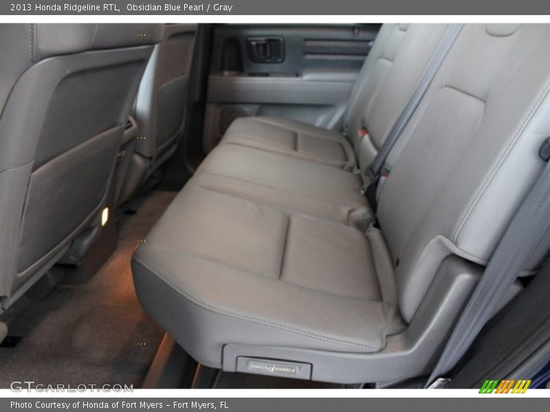 Obsidian Blue Pearl / Gray 2013 Honda Ridgeline RTL