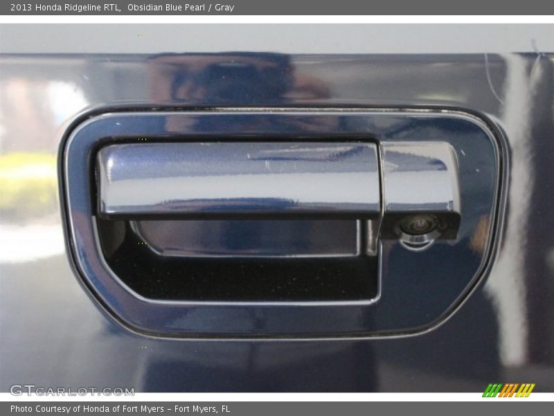 Obsidian Blue Pearl / Gray 2013 Honda Ridgeline RTL