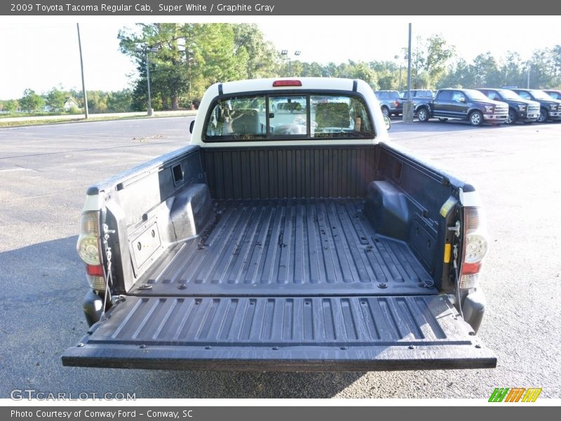Super White / Graphite Gray 2009 Toyota Tacoma Regular Cab