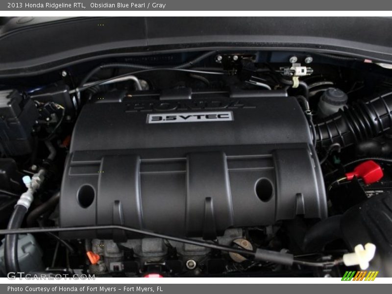 Obsidian Blue Pearl / Gray 2013 Honda Ridgeline RTL