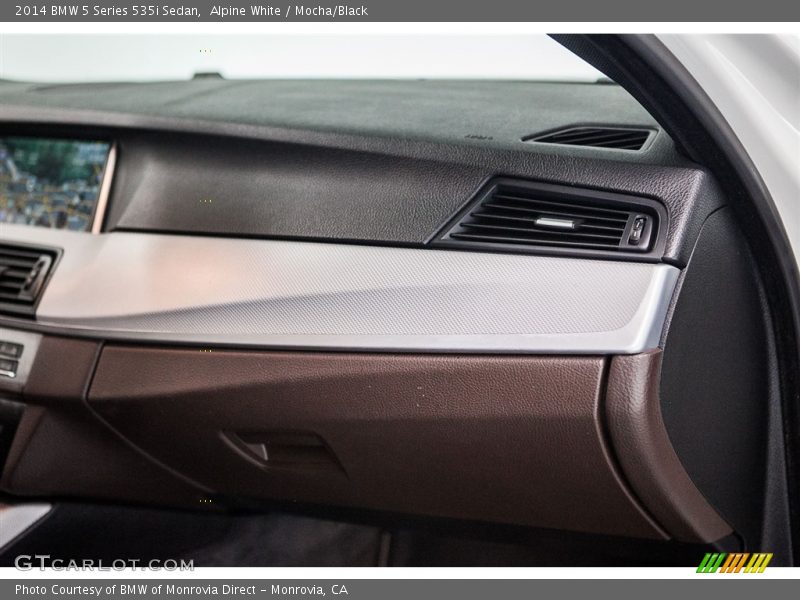Alpine White / Mocha/Black 2014 BMW 5 Series 535i Sedan