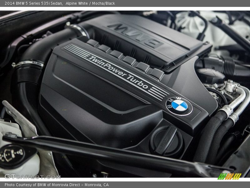  2014 5 Series 535i Sedan Engine - 3.0 Liter DI TwinPower Turbocharged DOHC 24-Valve VVT Inline 6 Cylinder