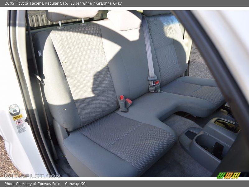 Super White / Graphite Gray 2009 Toyota Tacoma Regular Cab