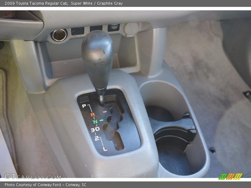 Super White / Graphite Gray 2009 Toyota Tacoma Regular Cab